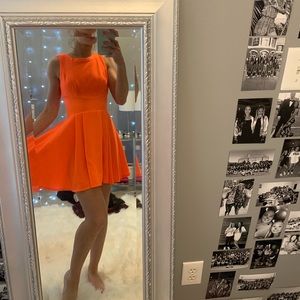 Bright Orange Dress